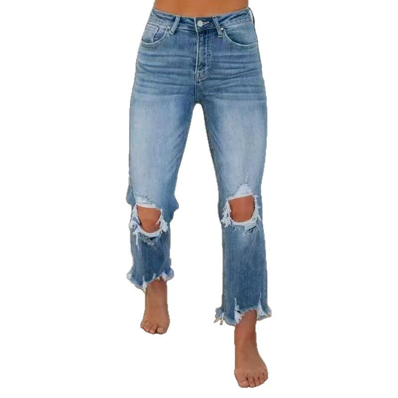 EverrLinked Ripped Denim Jeans