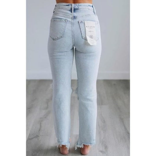 EverrLinked Ripped Denim Jeans