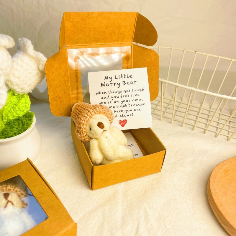 Pocket Teddy Mini Plush Bear Boxed Gift