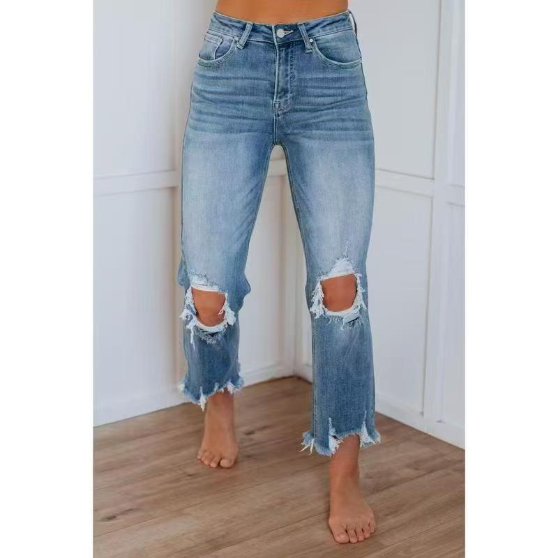 EverrLinked Ripped Denim Jeans