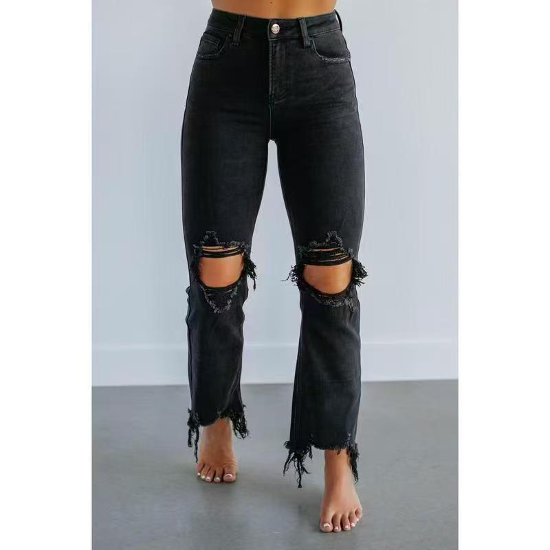 EverrLinked Ripped Denim Jeans