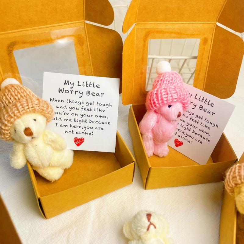 Pocket Teddy Mini Plush Bear Boxed Gift