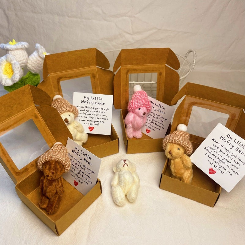Pocket Teddy Mini Plush Bear Boxed Gift