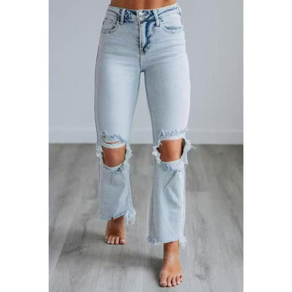 EverrLinked Ripped Denim Jeans