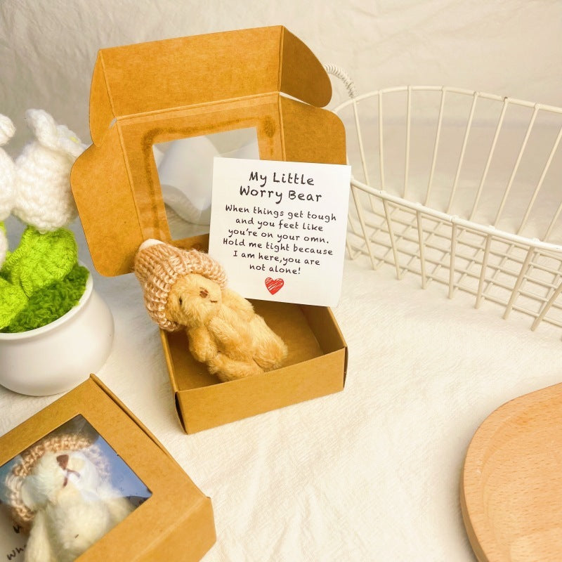 Pocket Teddy Mini Plush Bear Boxed Gift